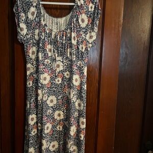 SO White and Pink Mini Dress